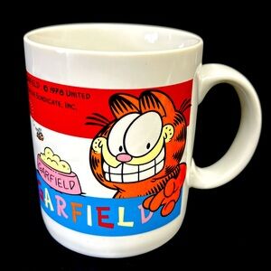 Vintage 1978 GARFIELD ceramic mug